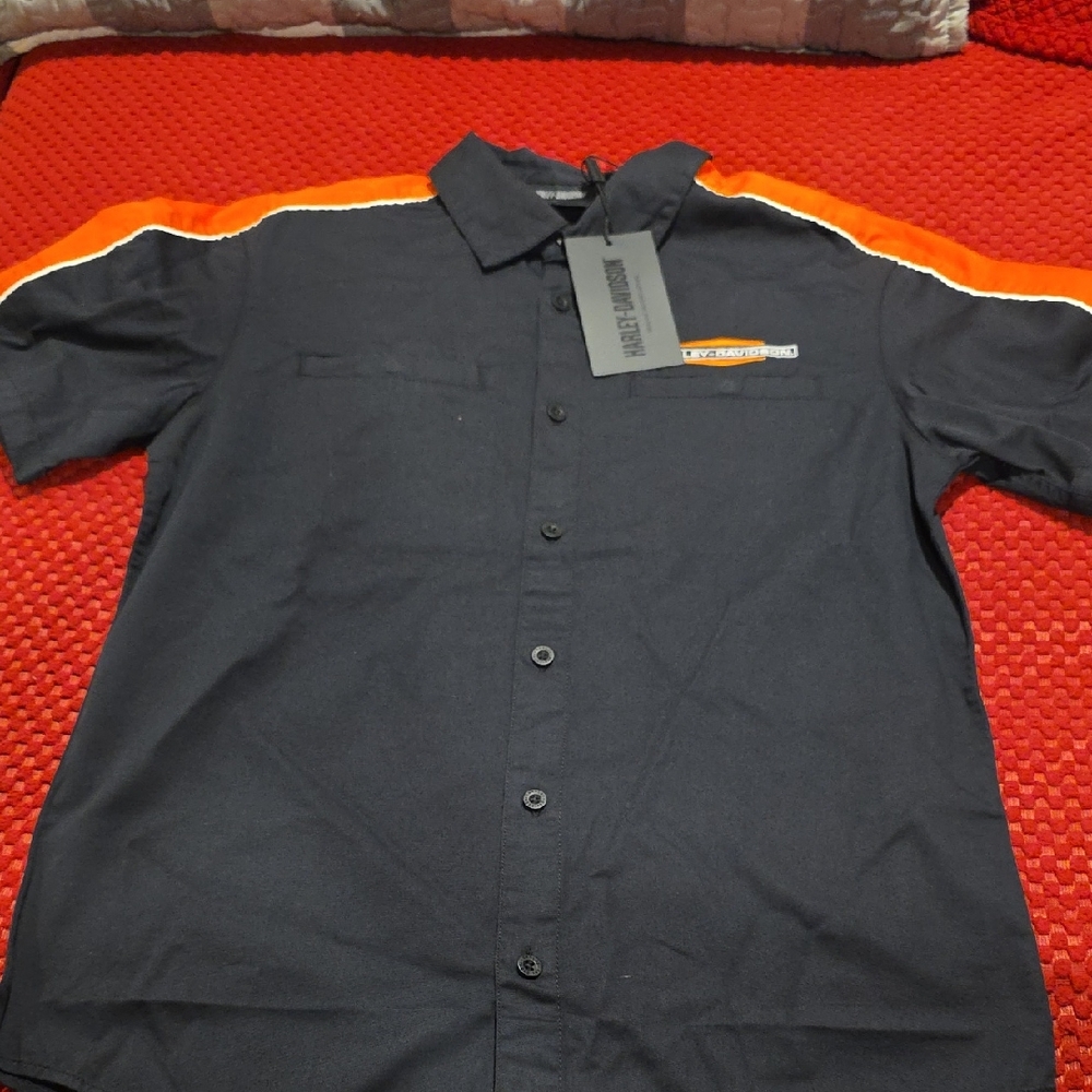 Harley-Davidson Button Shirt, Brand New With Tags